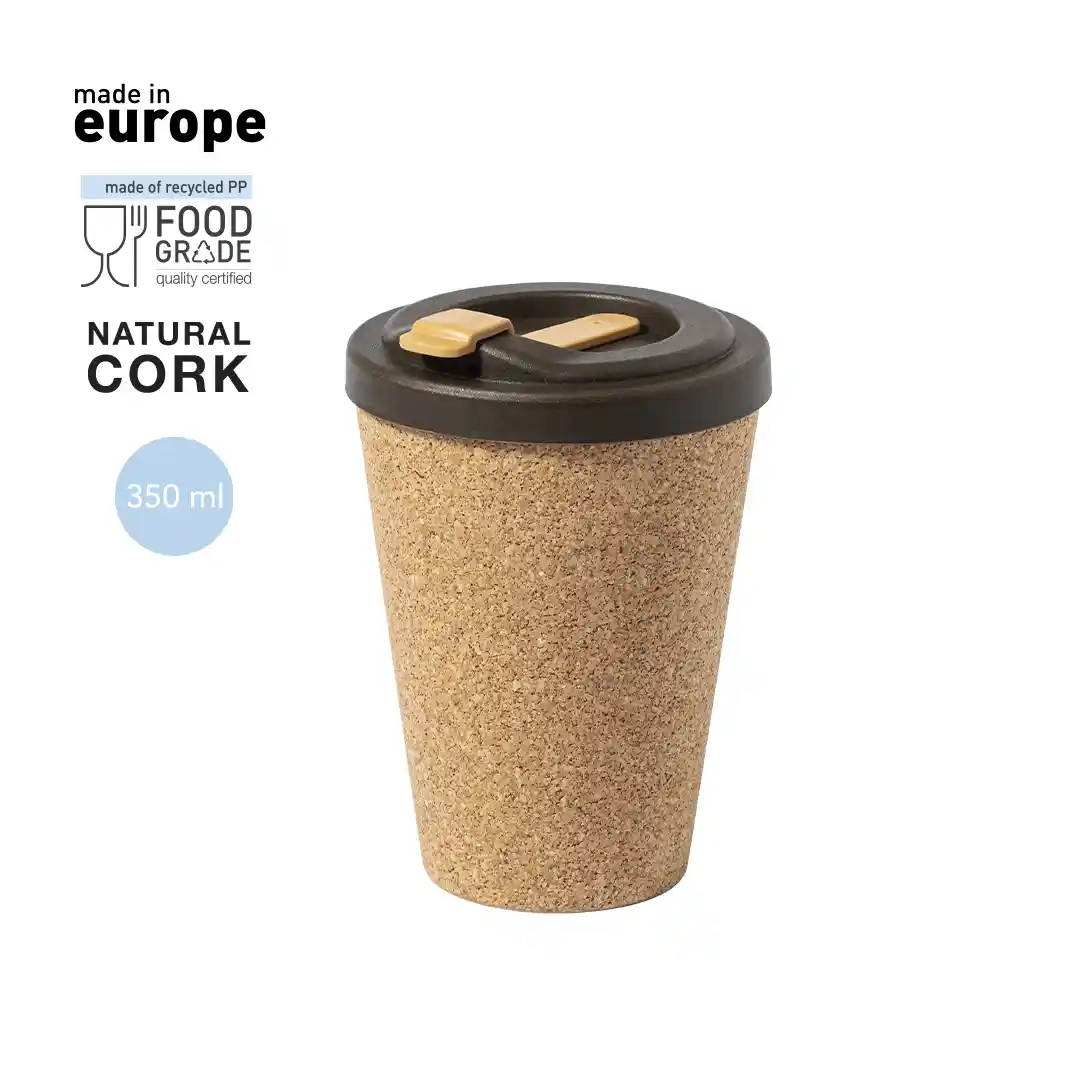 Natural Cork Insulated Cup