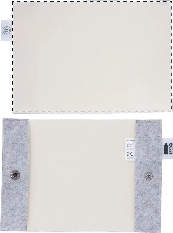 RPET Felt Passport Holder  - Full colour printing - 4299