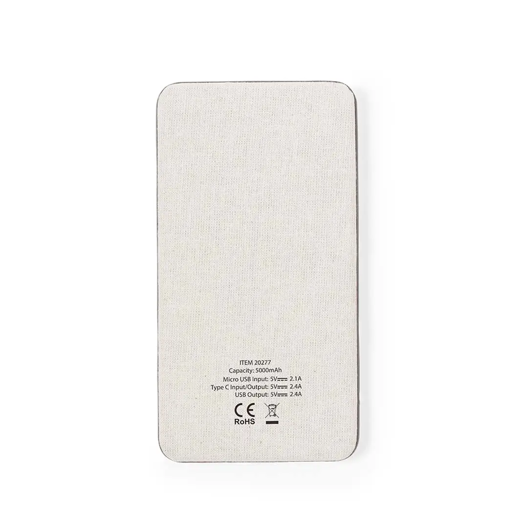 Coffee Fibre / Recycled Cotton Power Bank