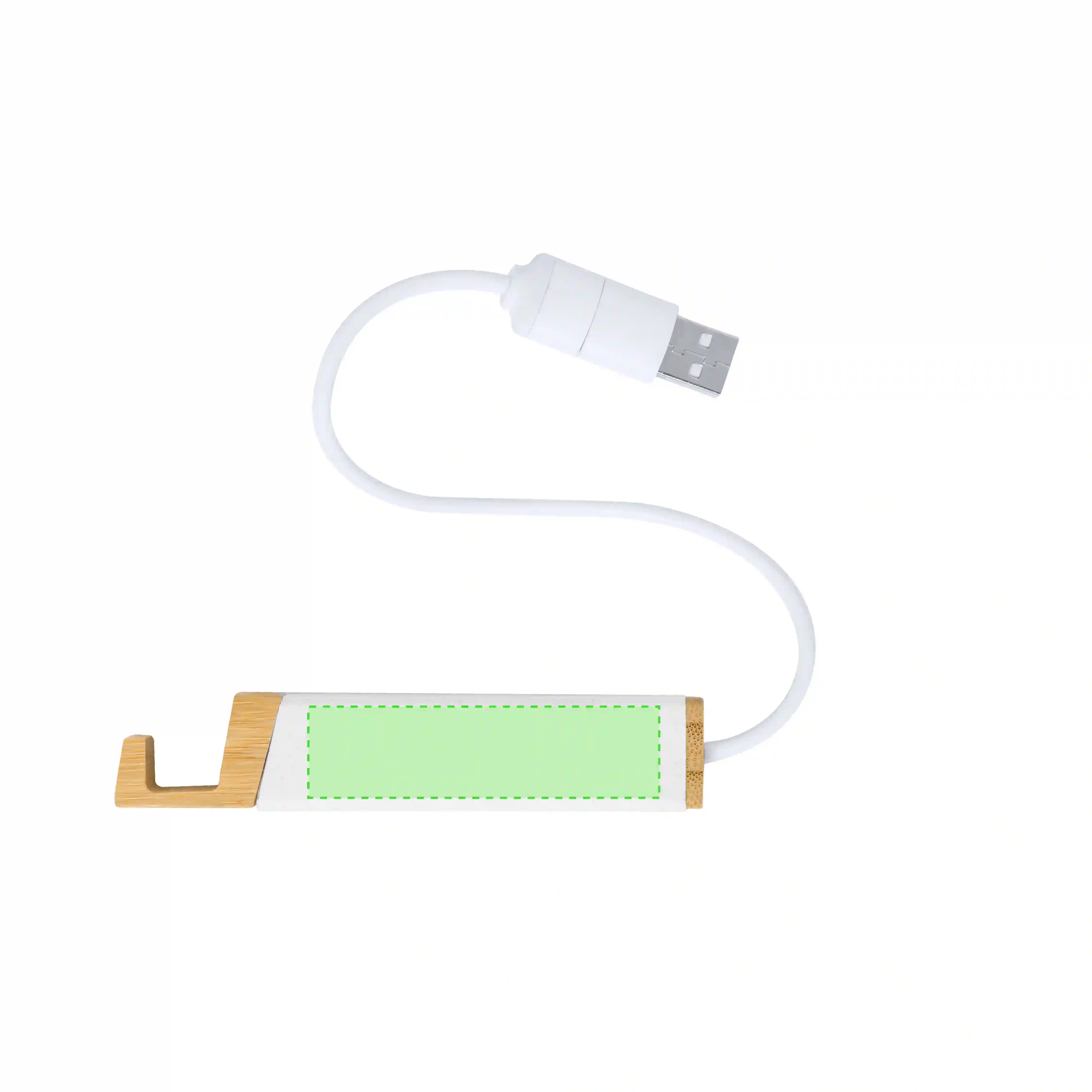 Recycled Milk Carton / Bamboo USB Hub - 9558