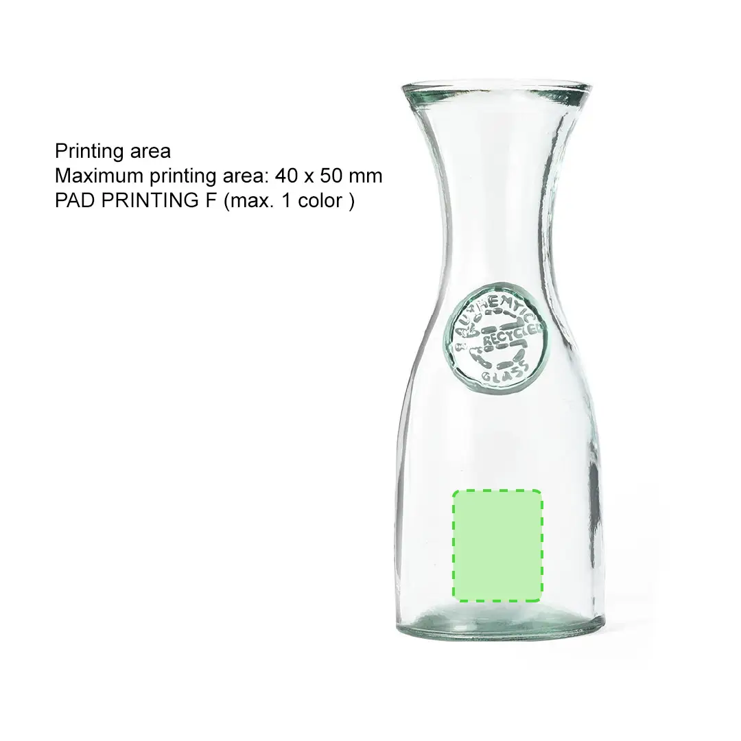 Recycled Glass Water Jar 800ml - 6975