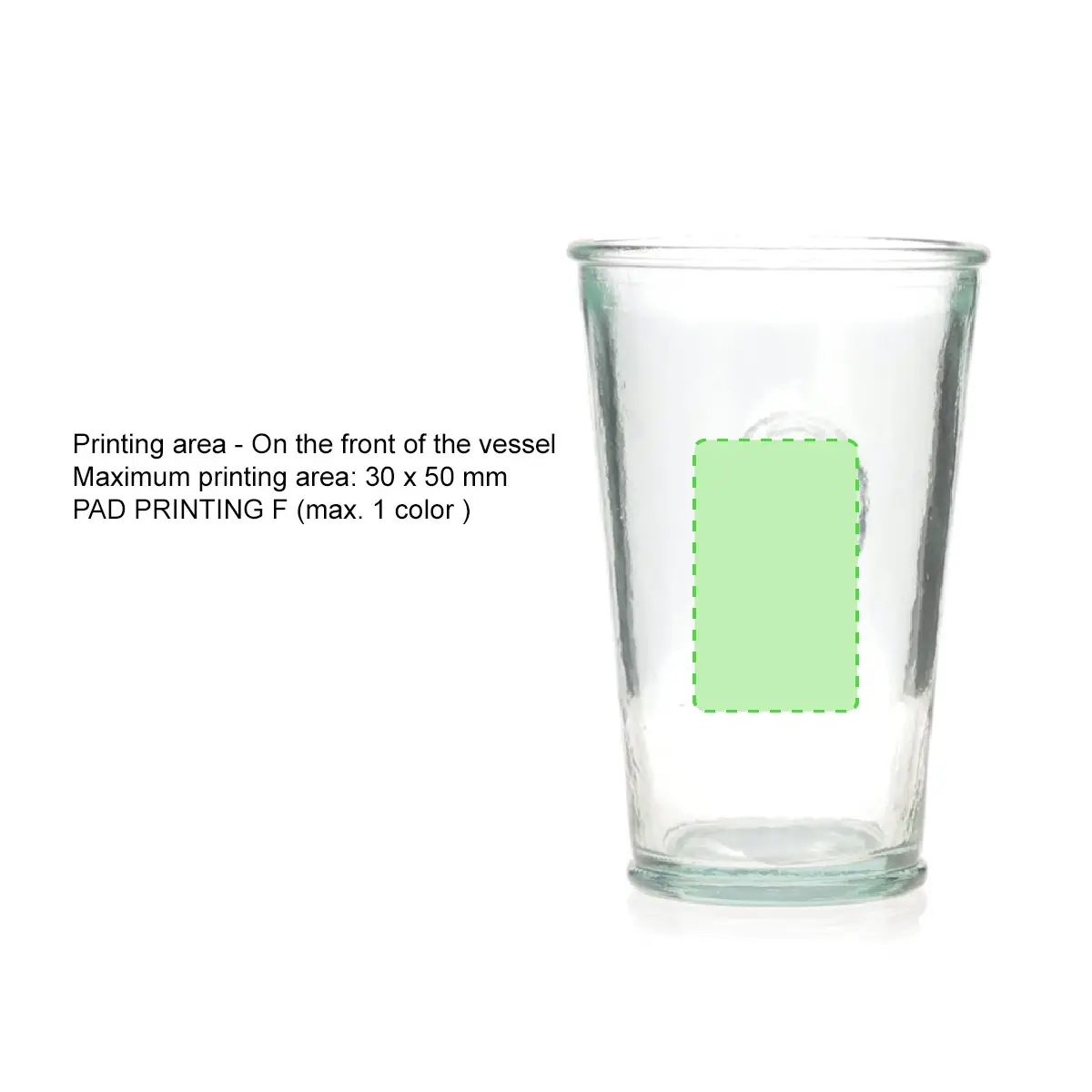 Recycled Glass Mug 300ml - 1801