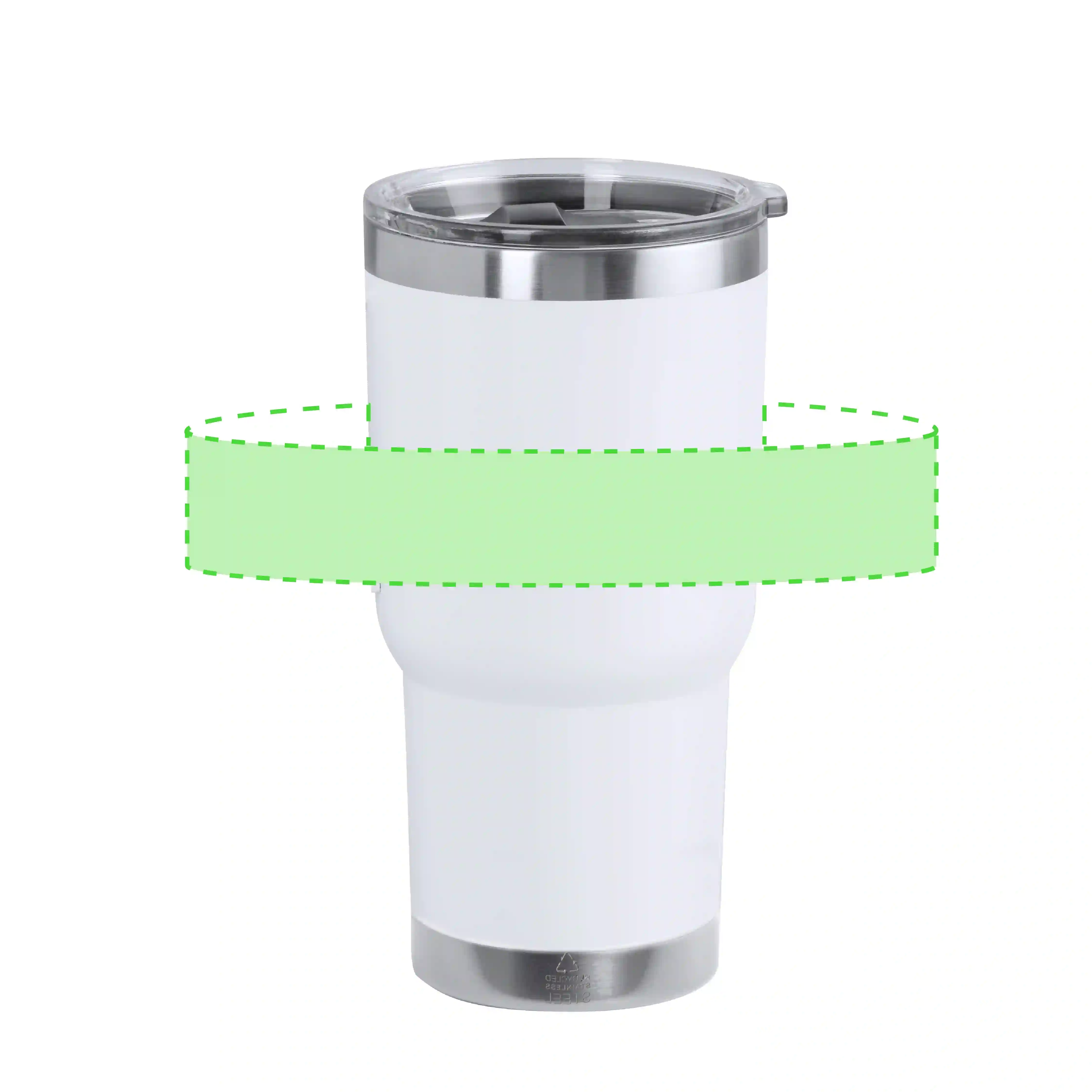 Recycled Stainless Steel Insulated Mug 600ml - 8395