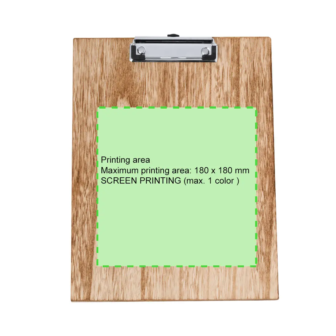 A4 Wooden Clip Board - 7477