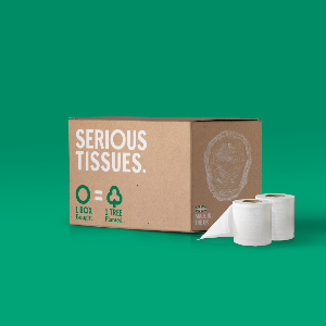 Product Image - 3ply 100% recycled Toilet roll  x 36 rolls 240 sheets 