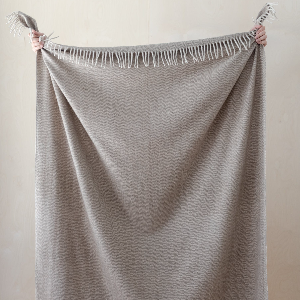 Product Image - Recycled Wool Herringbone Large Blanket 
