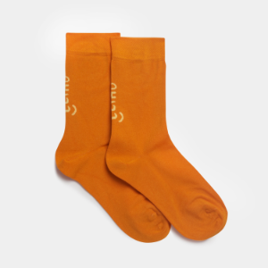 Product Image - 'Follow The Sun' Orange Bamboo Socks